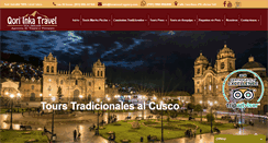 Desktop Screenshot of incatravel-agency.com